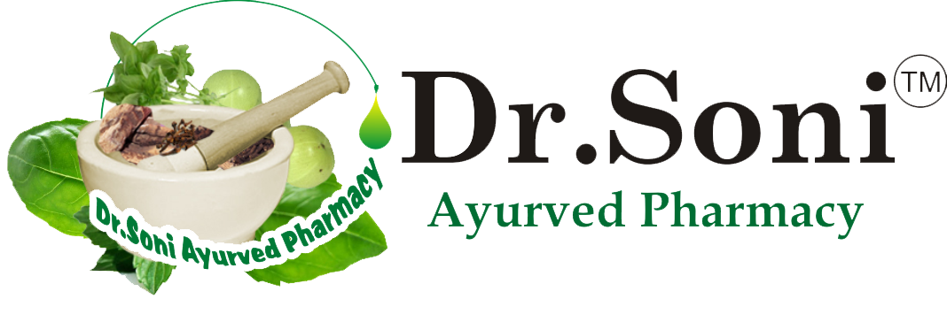dr.soni ayurved pharmacy logo 11